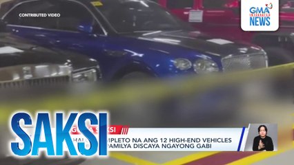 BOC - Halos kumpleto na ang 12 high-end vehicles sa garahe ng Pamilya Discaya ngayong gabi | Saksi