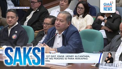 Dating Bulacan 1st Dist. Engr. Henry Alcantara, umaming gumamit ng pekeng ID para makapag-casino kahit bawal | Saksi