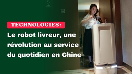 Technologies : Le robot livreur, une révolution au service du quotidien en Chine