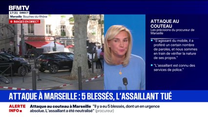 Marschall Truchot : Attaque au couteau à Marseille, cinq blessés, l'assaillant tué - 02/09