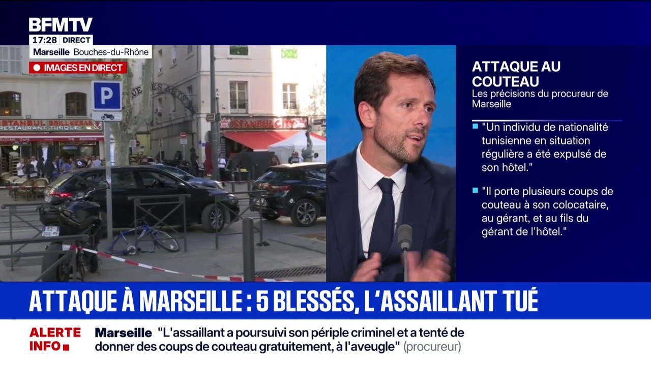 Attaque au couteau à Marseille: "On a un problème de santé mentale dans ce pays", assure Mathieu Lefèvre, député Ensemble pour la République du Val-de-Marne