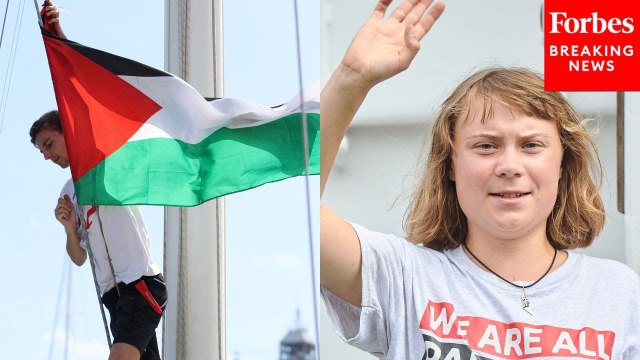 Global Activists, Including Greta Thunberg, Depart On Flotilla From Barcelona To Gaza