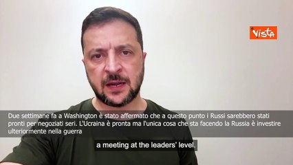 Zelensky: Putin in Cina si sta tirando indietro dall'impegno di finire guerra