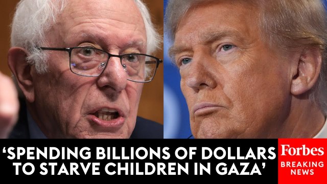 'No More Money For The Israeli War Machine!': Bernie Sanders Blasts Trump's Israel-Gaza Policies