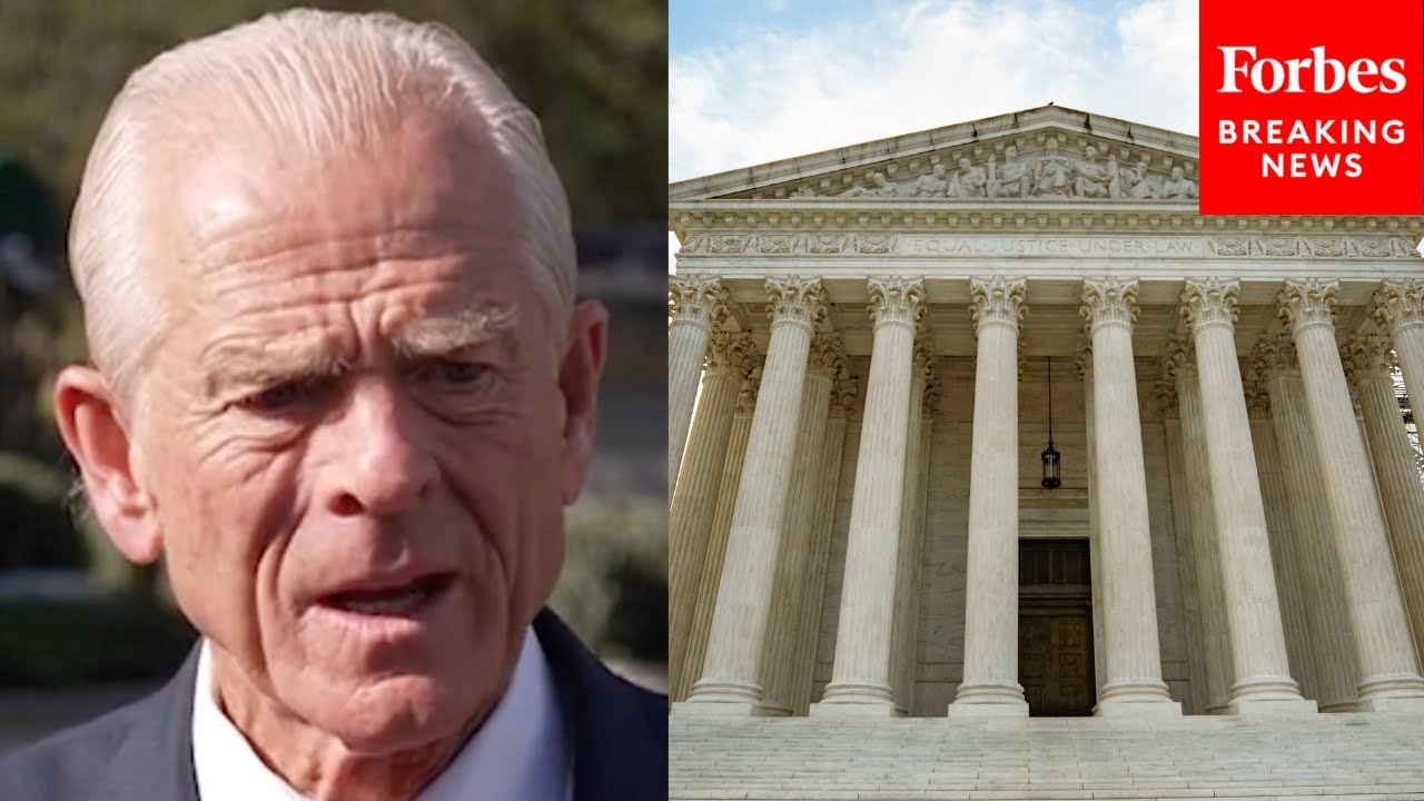 Trade Advisor Peter Navarro Pressed On 'Alternatives' If SCOTUS Rules Against Trump's Tariffs