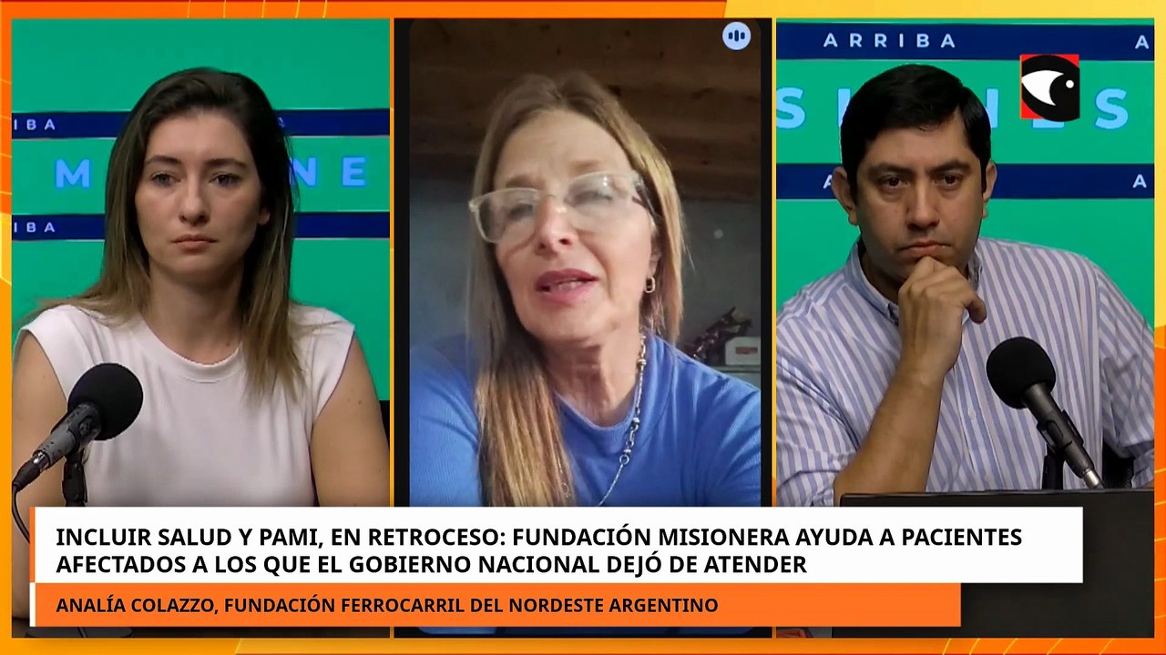 Incluir Salud y Pami, en retroceso fundación misionera ayuda a pacientes afectados a los que el gobierno nacional dejó de atender