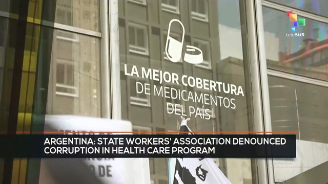 FTS 12:30 02-09: Argentina: State Workers´ Association denounced corruption in health care program