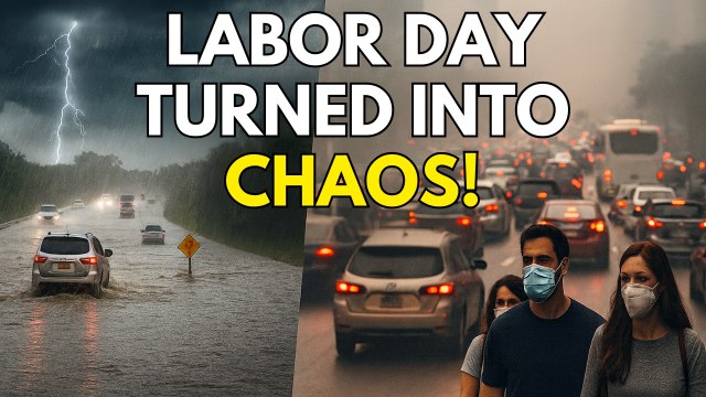 Chaos on Labor Day: Floods and Air Alerts Hit Millions on the Move