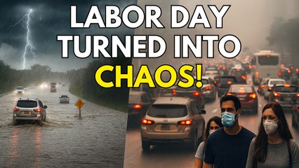 Chaos on Labor Day: Floods and Air Alerts Hit Millions on the Move
