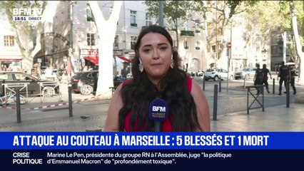 Attaque au couteau à Marseille: cinq personnes blessées, dont une en urgence absolue