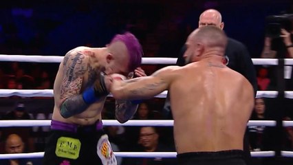 He lost sight of his opponent… and he paid for it