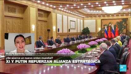 Michelle Balderas: 'Rusia y China se han apoyado para superar sanciones de Occidente'