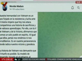 Pdte. Maduro celebra 80 años de la independencia de Vietnam y destaca hermandad entre ambas naciones