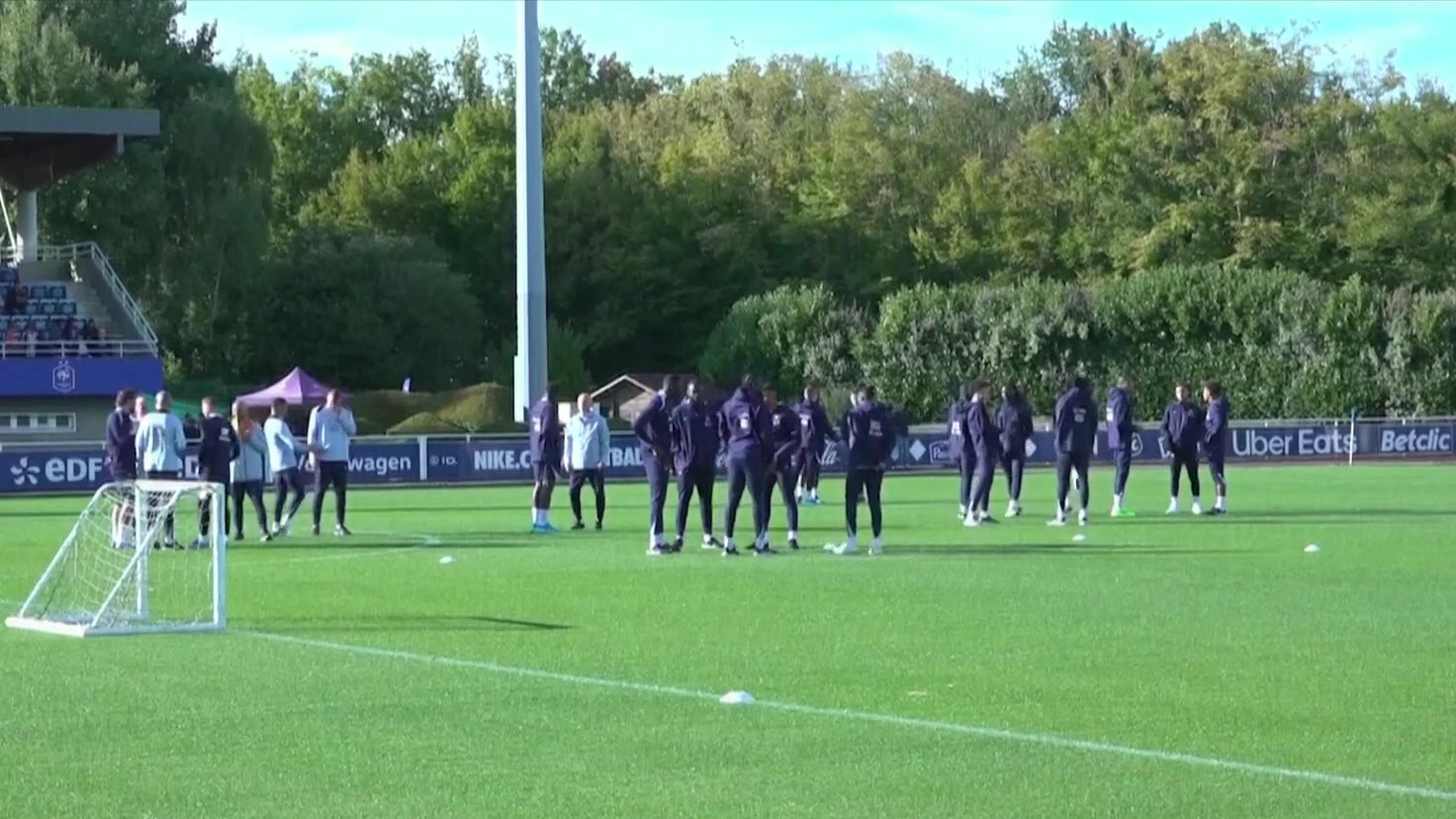 FRANCE TRAINING