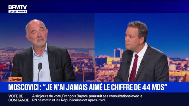 Dette: Je n'ai jamais aimé le chiffre de 44 milliards , indique Pierre Moscovici, premier président de la Cour des comptes