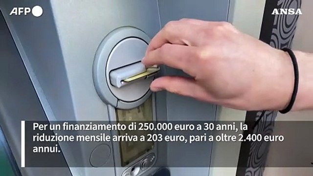 Mutui più leggeri per il taglio dei tassi della Bce. Ma con Trump i Btp costano di più