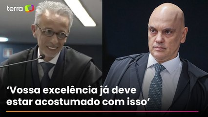 Advogado causa risos de Moraes após dizer que ministro já está ‘acostumado’ com críticas