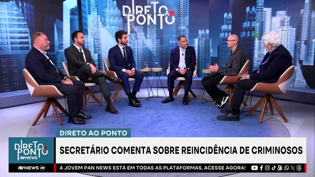 Por que polícia prende e a Justiça solta criminosos? Sarrubbo explica reincidência | DIRETO AO PONTO