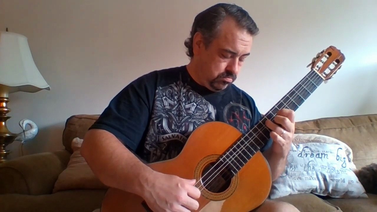 Short Classical Guitar Improvisation | David Michael Cray (Crayfish)