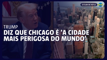 Trump promete acabar com criminalidade em Chicago, 'a cidade mais perigosa do mundo'