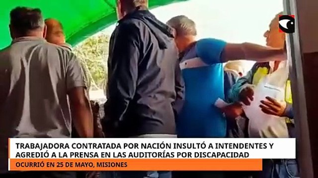 Auditorías por discapacidad en 25 de Mayo: contratada por Nación insultó a intendente y a la prensa