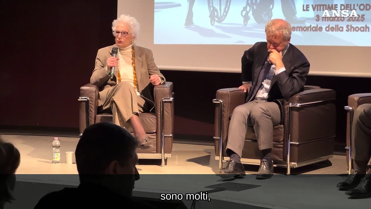 Liliana Segre: «Gli odiatori sono tantissimi, e sono vigliacchi»