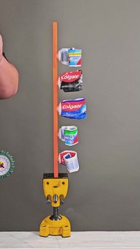 Upcycling Toothpaste Tubes into Creative Bathroom Decor!