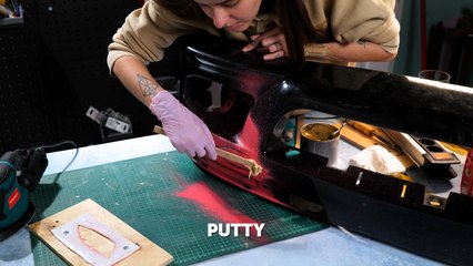 Cheep way to  repair bumper with pvc pipe