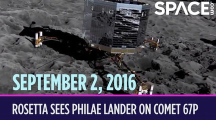 OTD in Space - September 2: Lost and Found! Rosetta Sees Philae Lander on Comet 67P