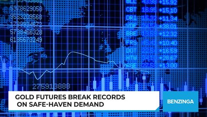 Gold Futures Break Records On Safe-Haven Demand