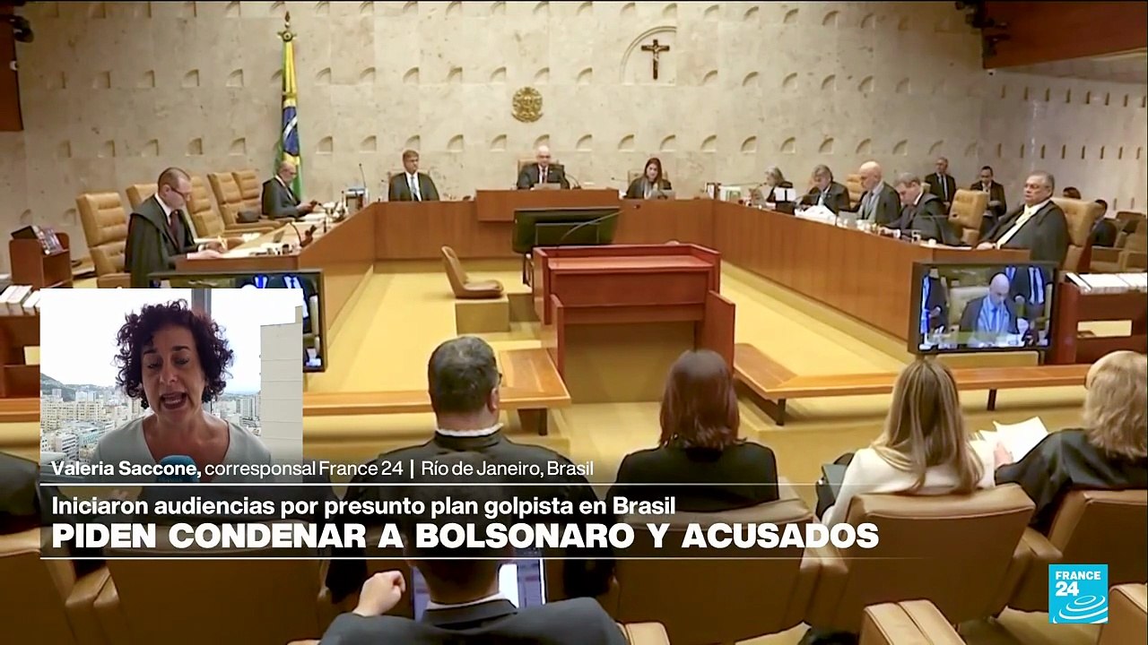 Informe desde Río: fiscal general pide pena por presunto "intento de golpe de Estado" para Bolsonaro