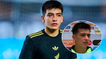 Gilberto Mora se siente orgulloso de representar a la Selección Mexicana tanto en la Sub 20 como la mayor