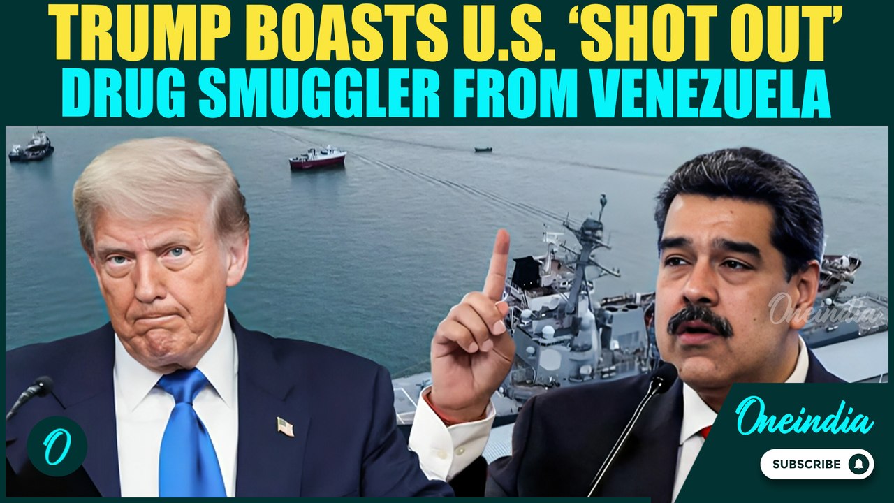 U.S.–Venezuela Tensions Explode Breaking: Trump BOASTS of Shooting Venezuela Boat Carrying Drugs