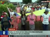 Pueblo apureño se moviliza en respaldo al presidente Nicolás Maduro