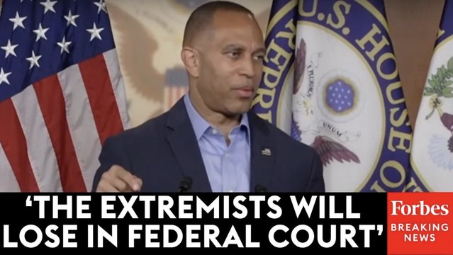 'It's An Unlawful Act': Hakeem Jeffries Blasts White House For Cancelling Billions In Foreign Aid