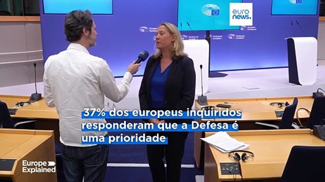 Defesa e segurança são prioridades para reforçar o papel global da UE, segundo inquérito