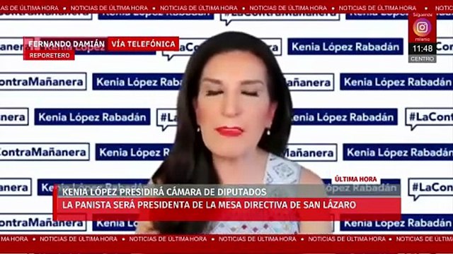 Morena retira veto y avala a Kenia López como presidenta de la Cámara de Diputados