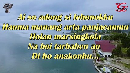 KARAOKE LAGU BATAK PODA NA ULI NADA WANITA E=DO