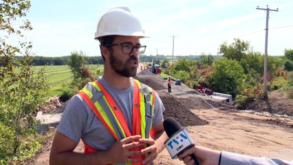 Chantier majeur : la réparation d'un ponceau attendue à Saint-Pascal