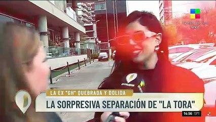 La Tora Villar habló de su separación de Maxi Appap y no pudo ocultar su dolor