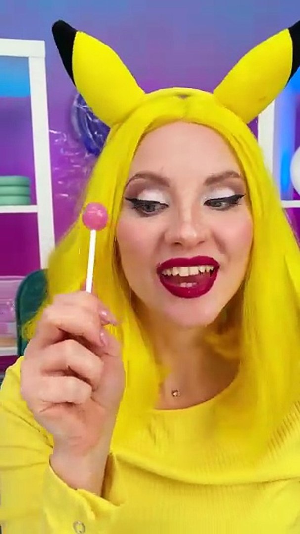 ⁣Trying Viral TikTok candy  🤯🍭  #123go