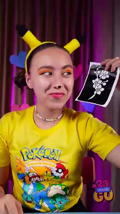 Create Your Own Temporary TATTOO! 🦋 #shorts#craft