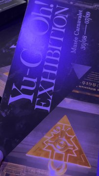 Aperçu de l’exposition Yu Gi Oh! Présentée au musée carnavalet jusqu’au 7/09 à l’occasion des Worlds Championships 2025