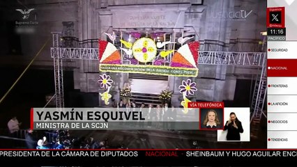 “Es un momento histórico el que se está viviendo”: Yasmín Esquivel tras cambio de era en el PJ
