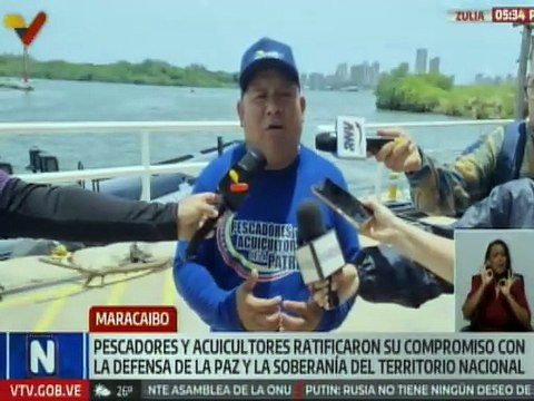 Pescadores zulianos rechazan las políticas agresivas de EE.UU. contra Venezuela