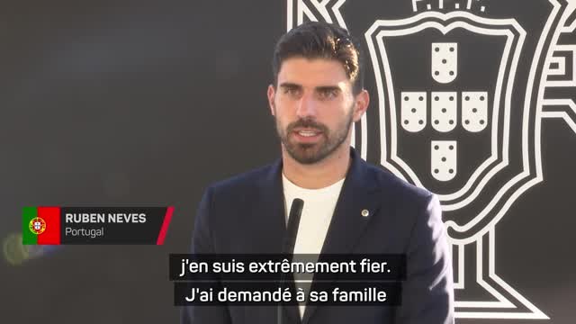 Portugal - Ruben Neves fier de pouvoir porter le 21 de son ami Diogo Jota