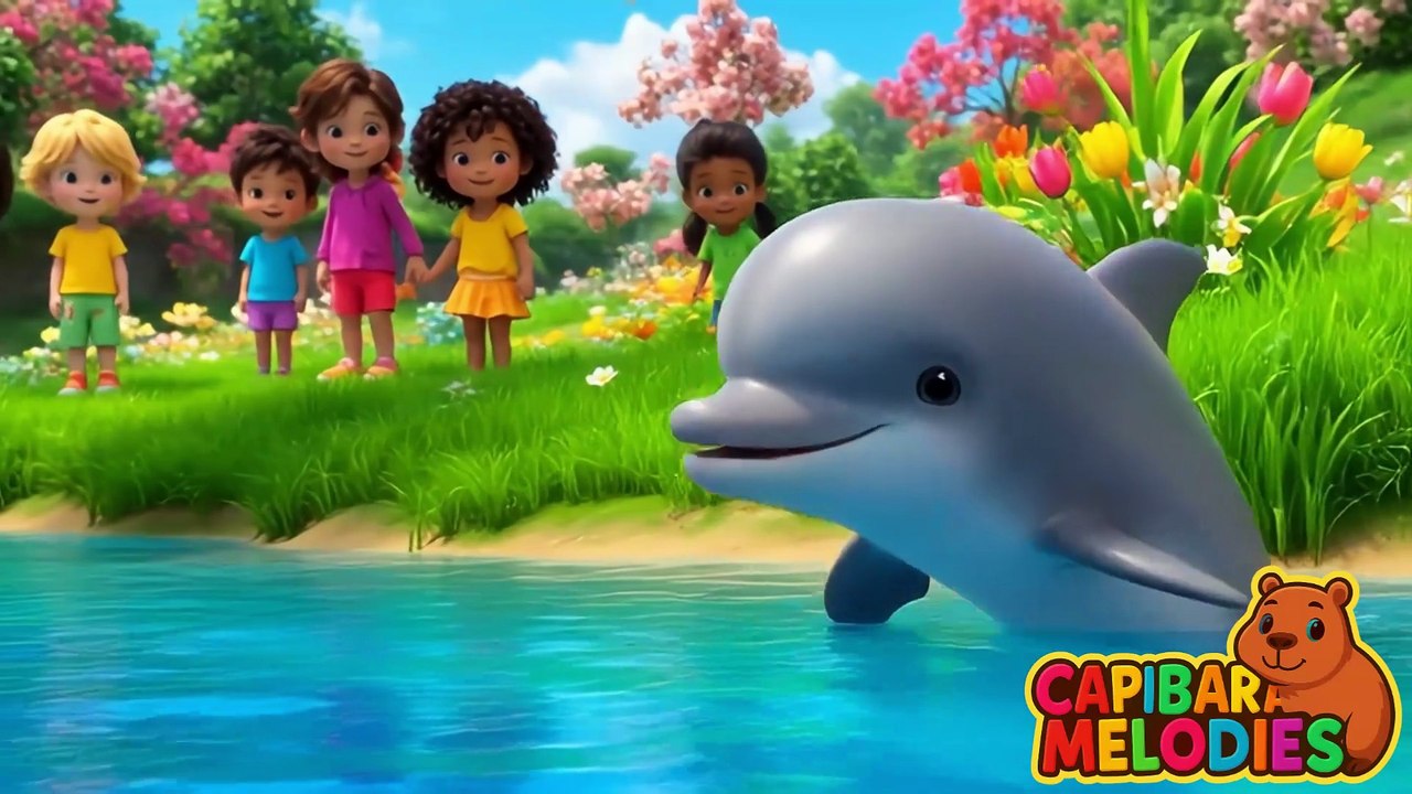 नदीको डोल्फिन 🐬 बालगीत 🎶