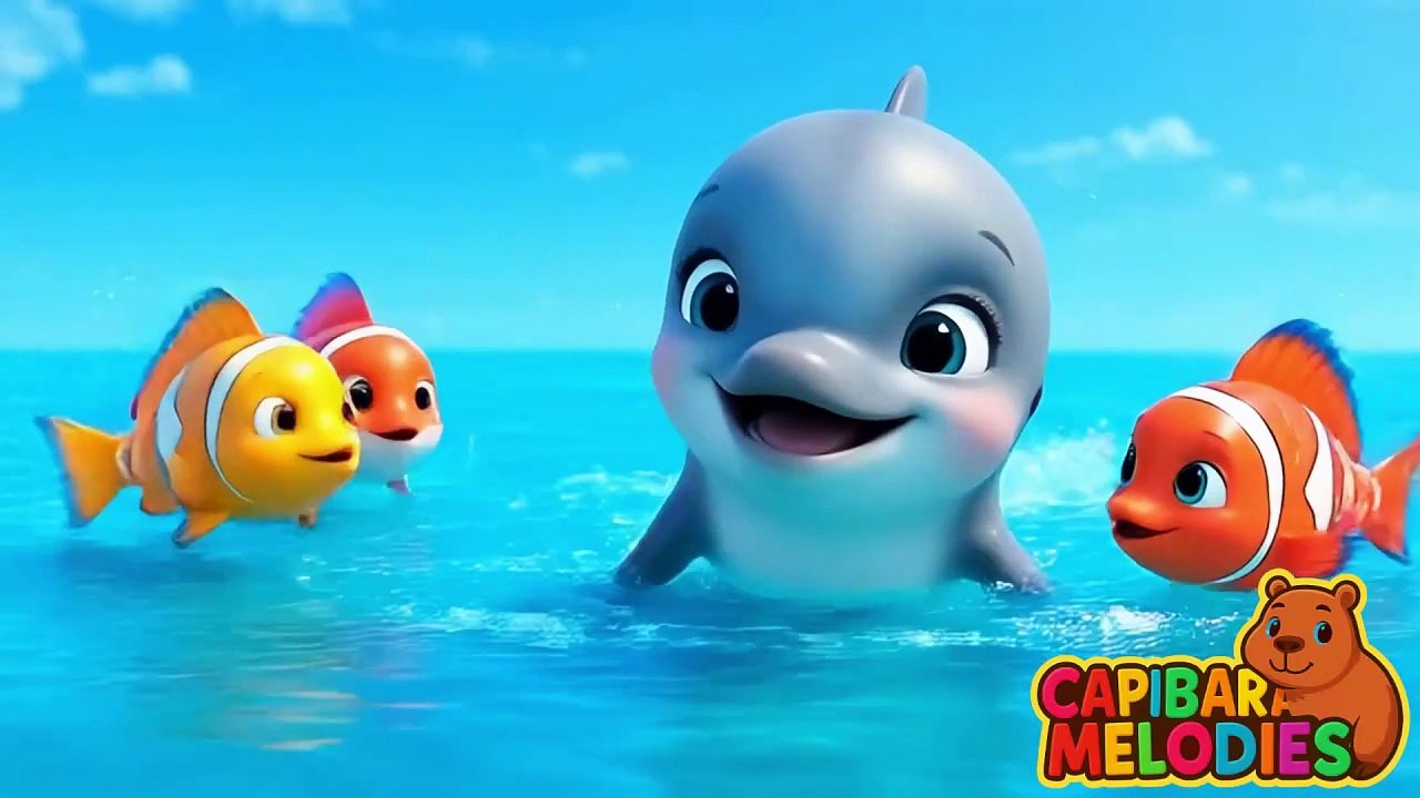 儿童海豚歌曲 🐬 欢乐河里玩 🐠