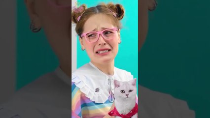 COOL HACKS FOR PARENTS AND THEIR KIDS🐈 #cat #meow #kitty #funnyanimals
