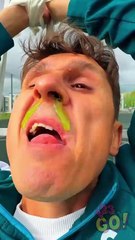 Squid Game FACE CLEANSER?! Would you dare to try it? 😱🦑